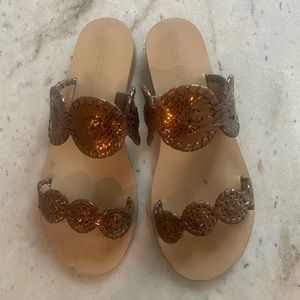 Jack Rogers Lauren Sandals - Brown